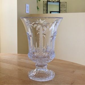 Crystal Palm Tree Candleholder/ Vase 🌴